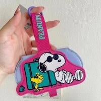 ราคา เคสใส่แว่นตาแบบพกพาสำหรับผู้หญิง สไตล์ญี่ปุ่น ปกป้องไม่ให้ดันด้านนอก กล่องใส่แว่นตาสติกเกอร์การ์ตูนสุนัข Snoopy (24035334213)