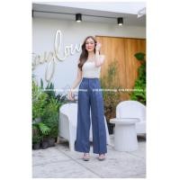 ราคา SN2 กางเกงทรงกระบอกใหญ่ กางเกงผ้าโซดา ทรงกระบอกใหญ่ ตะขอ ซิปหน้า มีหู กระเป๋าสองข้าง ไซส์S XL มี4สี งานป้าย ดีดาวรุ่ง กางเกงผู้หญิงขายาว (23168627537)