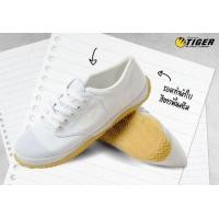 ราคา รองเท้าผ้าใบนักเรียน TIGER 2 รุ่น TG9 และ 205 ไซด์ 31 45 รองเท้าฟุตซอล รองเท้านักเรียนผูกเชือก เล่นกีฬาได้ (13929491191)