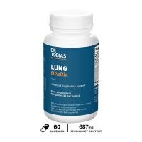 ราคา Dr Tobias Lung Health ระบบทางเดินหายใจขั้นสูง ทำความสะอาดปอดและสูตรดีท็อกซ์รวมถึงการสนับสนุนหลอดลมและระบบทางเดินหายใจ แคปซูล 120 (18894967042)