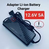 ราคา 12 6V 5A Li ion charger Adapter Charger แบตเตอรี่ลิเทียม 12 6 V 5A มีไฟ LED Update Version (19334045449)