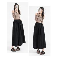 ราคา กระโปรงยาว กระโปรงเอวสูง เนื้อผ้าอย่างดี เอวยางยืด หวานๆ ระบาย3ชั้น (24529244506)