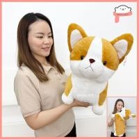 ราคา ตุ๊กตาหมาคอร์กี้ ตุ๊กตาหมาไซบีเรียน 30 55 90cm หมอนข้างหมา Corgi Syberian husky (24516674674)