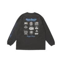 ราคา BEN DAVIS SPONSOREED เสื้อยืดสำหรับทั้งหญิงและชายหลวมแขนยาว (24088033406)