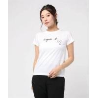 ราคา เสื้อยืดผู้หญิงผ้าฝ้ายบริสุทธิ์ผู้หญิงสีพื้นแบบสลิมผู้หญิงแขนสั้นเสื้อยืด Agnes B ชุดคู่2333JKS (20697139178)