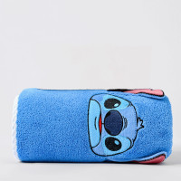 ราคา Disney ได้รับอนุญาตอย่างเป็นทางการ Stitch ผ้าเช็ดตัวผ้าเช็ดตัว Blue White Coral Velvet Soft Cozy Plush ผ้าเช็ดตัว 2 ชิ้นชุด (24389673930)