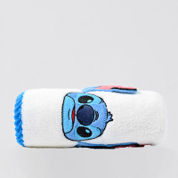 ราคา Disney ได้รับอนุญาตอย่างเป็นทางการ Stitch ผ้าเช็ดตัวผ้าเช็ดตัว Blue White Coral Velvet Soft Cozy Plush ผ้าเช็ดตัว 2 ชิ้นชุด (24389673933)