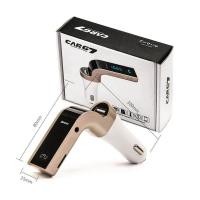 ราคา Bluetooth FM Transmitter รุ่น CarG7 อุปกรณ์เชื่อมเครื่องเสียงรถยนต์ กับ โทรศัพท์ ของแท้ (17790626162)