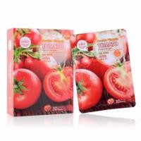 ราคา East skin belov double vitamin tomato pinkish bright 3D mask ทิชชู่มาส์กหน้า แผ่นมาส์กหน้า กล่องละ 10 แผ่น (198914893)