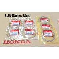 ราคา แผ่นครัช พร้อม แผ่นเหล็กครัช HONDA แท้ WAVE125 R S i เวฟ125 R S I ทั้งชุด 7แผ่น (15233861832)