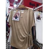 ราคา Angel style เสื้อยืดผ้าสล๊าฟผูดข้าง เนื้อผ้าบางเบาใส่สบาย งานป้าย (24436203162)