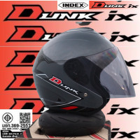 ราคา หมวกกันน็อคเปิดหน้า Index Dunk IX new รุ่นใหม่ ขนาดL ฟรีไซร์ (22924561604)