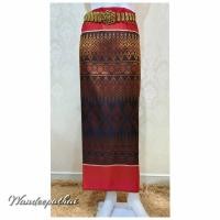 ราคา ผ้าซิ่นตีนแดง ผ้าถุงไทยสวยๆ ผ้าทอเนื้อดี ขนาด 2หลา (23867384063)