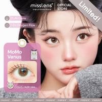 ราคา SisseLens คอนแทคเลนส์เกาหลี รุ่น Momo Limited Seriesสี Moon Venus Neptune เลนส์บางเบา O2 air lens รายเดือน sisselens misslens (21932370567)