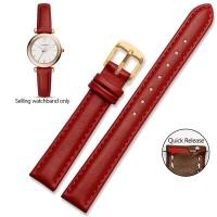 ราคา สายนาฬิกาหนังแท้ผู้หญิงสำหรับ Casio Citizen Fossini DW สายนาฬิกาอาร์มานีสายรัดสำหรับสุภาพสตรีสีฟ้าสีชมพูน้ำตาล14มม 16มม 18มม 20มม สร้อยข้อมือหนังวัวผู้หญิง (22782780961)