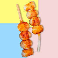 ราคา หมอนพิมพ์ลายลูกชิ้นปิ้ง ขวัญใจอาหาร street food ขนาด 70ซม ขนาดรวมไม้ หมอนแต่งร้านอาหาร หมอนใยสังเคราะห์ หมอนข้างพิมพ์ลาย (14649985299)