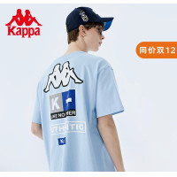 ราคา แขนสั้นกีฬา Kappa Kappa สำหรับผู้ชายใหม่เสื้อยืดพิมพ์ลายลำลองฤดูร้อนแขนเสื้อครึ่งคอลูกเรือผ้าฝ้าย (21126829221)