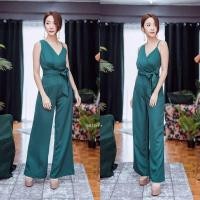 ราคา จั้มสูทแขนกุด ขายาว ข้างเอวเย็บติดสายผูกโบว์ สวยเก๋ ขากระบอกยาว จั้มเป็นงานเนื้อผ้าซาร่าทั้งตัวค่ะ มีซิปหลัง ใส่ออกงานค่ะ (738448851)