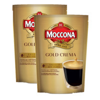 ราคา Moccona Gold Crema Smooth มอคโคน่า โกลด์ เครมมา สมูท แบบถุง 100กรัม 2ถุง (14939989719)