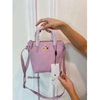 ราคา กระเป๋าลาคอส ทรงถัง บักเก็ต กระเป๋าสะพายข้าง ถือได้ มีให้เลือกหลายสี หนังแท้ ขนาด 8 นิ้ว รหัส LA BG (24293849769)