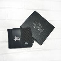 ราคา SS กระเป๋าสตางค์ 2พับ กล่อง การ์ด ช่องใส่เหรียญ แบบเรียบ โลโก้เรียบ (20932492085)