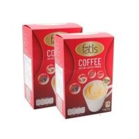 ราคา 2 กล่อง Fatis Coffee กาแฟเพื่อสุขภาพ กาแฟฟาทิส ขนาด 15 ซอง จำนวน 2 กล่อง (4352728640)