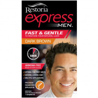 ราคา Restoria express MEN Dark Brown เรสโตเรีย เอ็กซ์เพรส เมน ครีมเปลี่ยนสีผม สีน้ำตาลเข้ม (209313796)