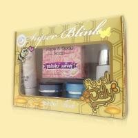 ราคา ชุดครีม เซ็ทครีมซุปเปอร์บลิ๊งค์ ตัวใหม่ โฉมใหม่ สูตรน้ำนมผึ้ง Super Blink Royal Jelly กล่องเหลือง ให้ผิวเนียนนุ่มน่าสัมผัส 1ชุด (10410017745)