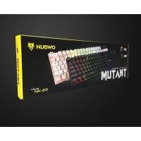 ราคา คีย์บอร์ดเกมมิ่ง NUBWO NK 23 Mutant Gaming Keyboard ไฟ LED BACKLIGHT (16044110758)