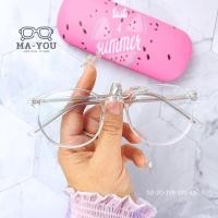 ราคา แว่นสายตาสั้นสายตายาว ทรงหยดน้ำขาเงินเคลือบTR90 เลนส์แอนตี้บลู บล็อคแท้100 ทรงหยดน้ำ 8243 แว่นกรองแสง แว่นสายตาสำหรับใส่อ่านหนังสือเล่นมือถือ (20721391652)