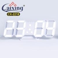 ราคา มี6สี นาฬิกาดิจิตอลLED 3D นาฬิกา3มิติ CAIXING นาฬิกาตกแต่งห้อง นาฬิกาตั้งโต๊ะหรือแขวนพนัง สามารถตั้งปลุกได้ digital clock ราคาถูกพร้อมส่ง (19832022667)