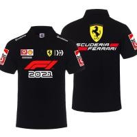 ราคา ใหม่ เสื้อโปโลแขนสั้น ลายทีมแข่ง F1 Ferrari Team F1 และเสื้อโปโลแขนสั้น แฟชั่นฤดูร้อน สําหรับทุกเพศ 2024 (23144248498)
