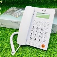 ราคา โทรศัพท์บ้าน โทรศัพท์ตั้งโต๊ะ โทรศัพท์ใช้สำนักงานใช้ภายในบ้าน รุ่น โทรศัพท์ OHO 5008CID สีขาว ดำ พร้อมส่ง (24465747419)