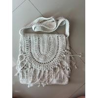 ราคา กระเป๋าถักเชือกฟอก สีล้วน สะพายไหล่ สะพายข้าง ทรงเหลี่ยมมีฝาปิด แฟชั่นสไตล์สาวยิปซี โบโฮ แฟชั่นสีธรรมชาติ (20061017985)