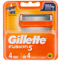ราคา Gillette ยิลเลตต์ รุ่นฟิวชั่นไฟว์ ใบมีด 4 ชิ้นและรุ่นมัคทรี ใบมีด 3 ชิ้น (23618287001)