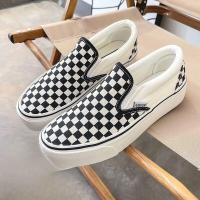 ราคา รองเท้าผ้าใบหัวมนสไตล์เกาหลีลายสก็อตสำหรับผู้หญิง ทรงหัวมน ระบายอากาศได้ดี รองเท้าลำลอง ส้นหนา ฤดูร้อน 2024 รองเท้าผ้าใบแบบสวมสบาย (23223126001)