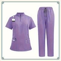 ราคา ชุดทำงาน สูทผ้ายืดสำหรับผู้หญิงชุดสครับขัดเสื้อยูนิฟอร์มและกางเกงสำหรับทำงานในโรงพยาบาลและร้านเสริมสวย (24575498060)
