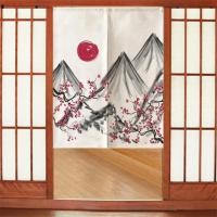 ราคา ญี่ปุ่น Ukiyoe ภาพวาดผ้าม่านห้องนั่งเล่นพาร์ทิชันผ้าม่านห้องครัวผ้าม่านตกแต่งบ้านญี่ปุ่น Noren ฮวงจุ้ยผ้าม่าน (22582303682)