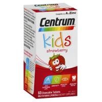 ราคา Centrum Kids Multi Vitamin 60 Strawberry Tablets (19669314828)
