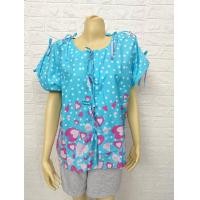 ราคา เสื้อสำหรับผู้ป่วยหนัก ผู้ป่วยติดเตียง ใส่ง่าย ผูกหน้า ผูกไหล่ ผ้าฝ้าย 100 ซับเหงื่อ แห้งเร็ว มีหลายไซส์ เสื้อผู้ป่วย เสื้อคนไข้ (10238246440)