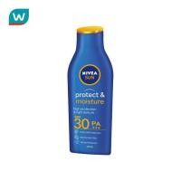 ราคา Nivea นีเวีย ซัน โพรเท็ค แอนด์ มอยส์เจอร์ บอดี้ โลชั่น เอสพีเอฟ30 พีเอ 125 มล (181755327)