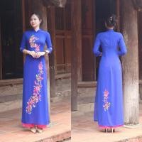 ราคา ชุดอ่าวหญ่ายเวียดนาม ชุดเวียดนามหญิง ชุดไปเที่ยวเวียดนาม ชุดเวียดนาม หญิงงานปักลาย ao dai vietnam ซิมเวียดนาม ขนมเวียดนาม (23130607906)