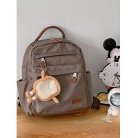 ราคา กระเป๋าเป้สะพายหลังผ้า Oxford ทรงสี่เหลี่ยมแนวตั้งสำหรับเดินทางแบบลำลองสำหรับผู้หญิง กระเป๋าใส่หนังสือสำหรับนักเรียน กระเป๋าแม่ (22285620833)