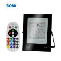 ราคา Floodlight LED RGB ไฟสปอร์ตไลท์ 30W 50W 100W 200W 220V IP66 กันน้ำได้ ปรับสีได้ พร้อมรีโมท ทนแดดทนฝน แสงสีสันสด (15930473698)