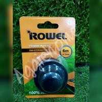 ราคา ROWEL ชุดหัวเอ็นตัดหญ้า รุ่น RW GT250 21 24 กระปุกพร้อมเอ็น 6เมตร 1 2มิล ใช้กับเครื่องเล็มหญ้า GT250 ชุดหัวเอ็น เอ็น เอ็นตัดหญ้า จัดส่ง KERRY (14518555435)