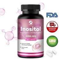 ราคา Myo inositol D Chiro Inositol 60 Capsule เตรียมพร้อมการตั้งครรภ์ พร้อมโฟเลต รังไข่ ปรับสมดุลเพศหญิง (22054178796)