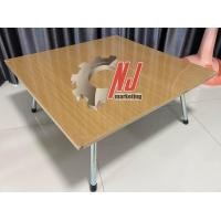 ราคา โต๊ะญี่ปุ่นขาเหล็ก 75x75 ลายไม้ (13557010754)