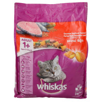 ราคา WHISKAS Dry Cat Food High Protein วิสกัส พ็อกเก็ตส์ อาหารแมว แบบเม็ด สำหรับแมวโต ขนาด 3 Kg (8447925987)