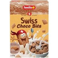 ราคา อาหารเช้าซีเรียลที่ทำจากธัญพืชโฮลเกรนกรุบกรอบสอดไส้ช็อกโกแลตนมสวิส Familia Swiss Choco Bits 375G (24527559987)