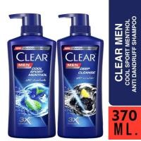 ราคา สินค้าพิเศษ ราคาพิเศษ แชมพู CLEAR เคลียร์ ยาสระผม เคลียแชมพูสระผม เครีย แชมพูขจัดรังแค สูตร คูลสปอร์ตเมนทัล สีน้ำเงิน Clearเคลียร์ เมน แชมพู แอนตี้แดนดรัฟ ดีพ คลีนส์ 370 มล แชมพูขจัดรังแค (24072001408